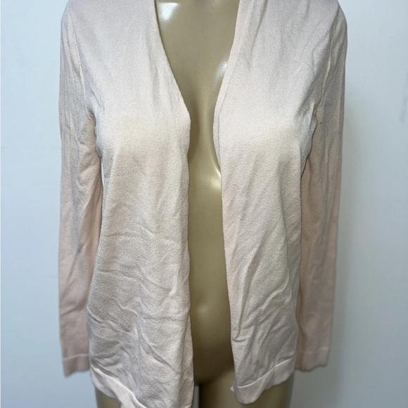 Pink Open Front Lightweight Ann Taylor Loft Size S - Picture 1 of 5